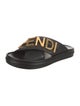 Fendi Leather Slides