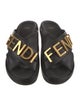 Fendi Leather Slides