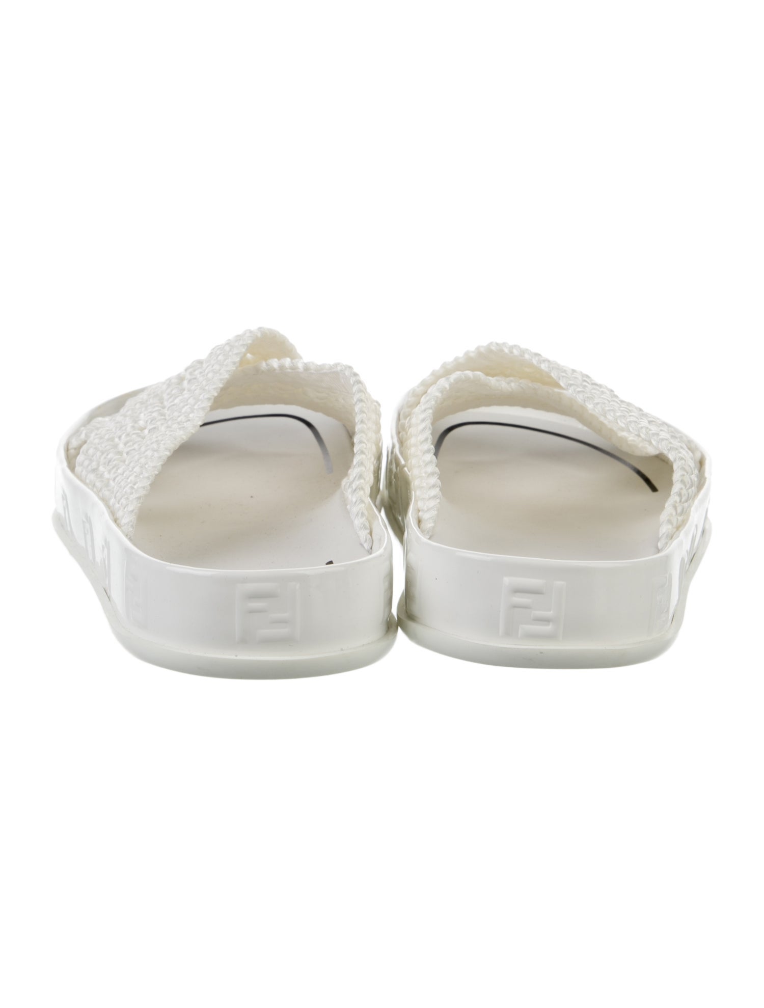 Fendi Braided Accents Slides