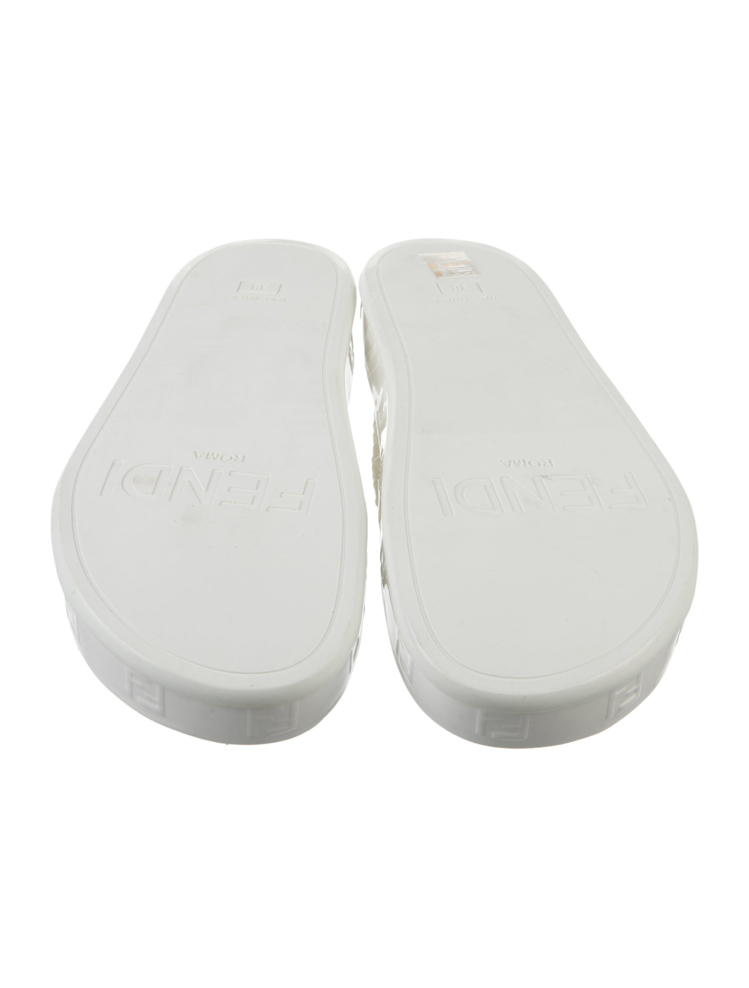 Fendi Braided Accents Slides