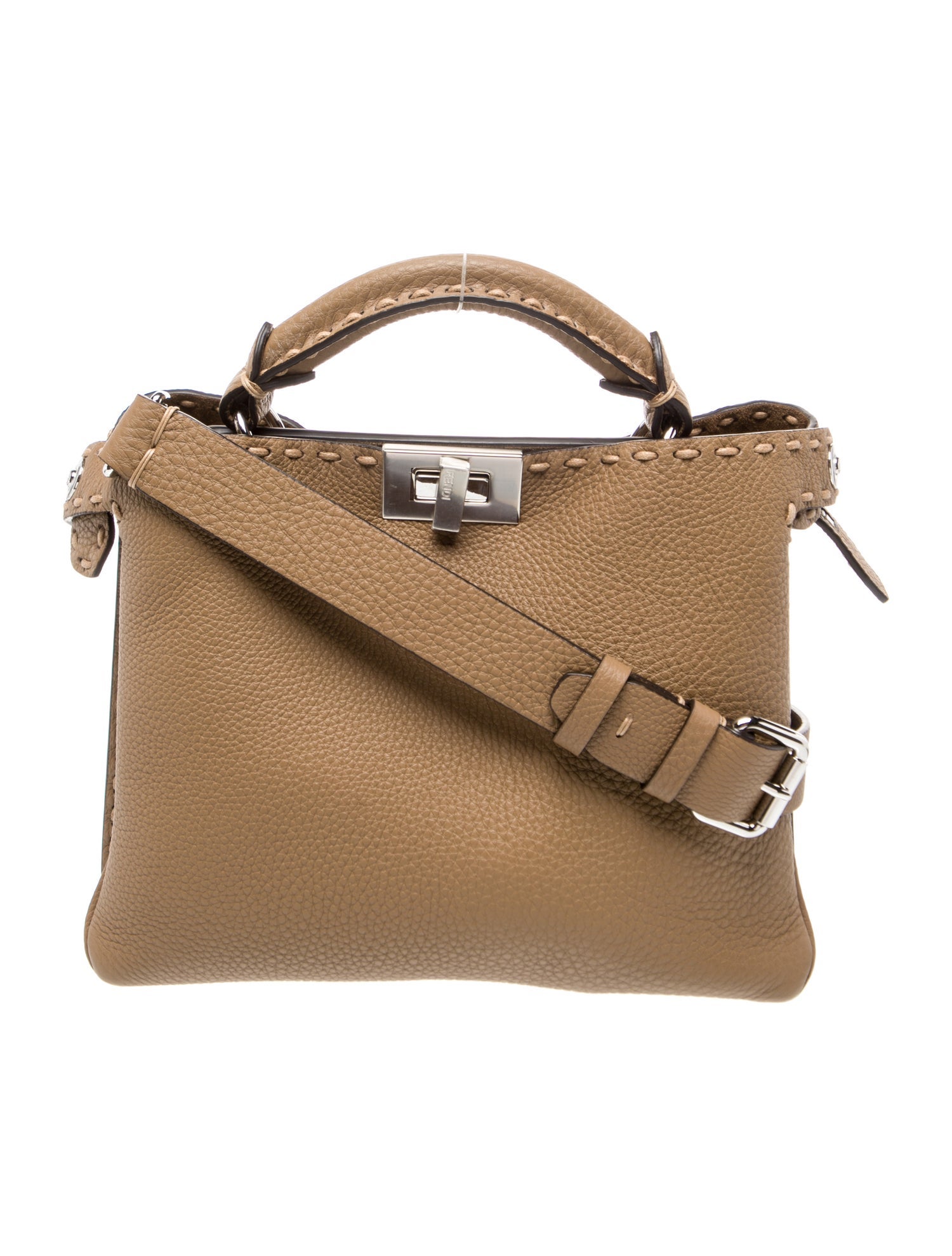 Fendi Leather Peekaboo Mini 2024