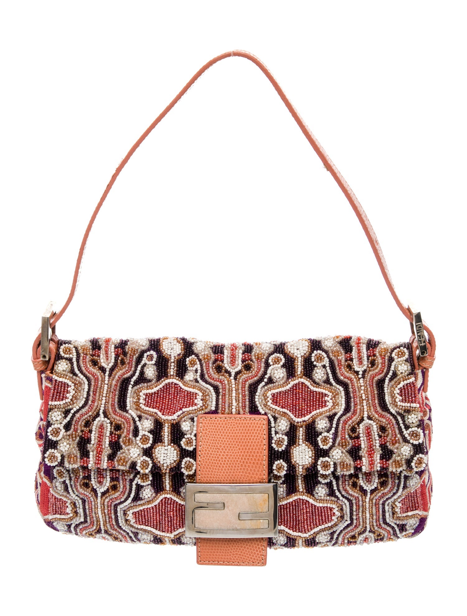 Fendi Beaded Calcite Baguette