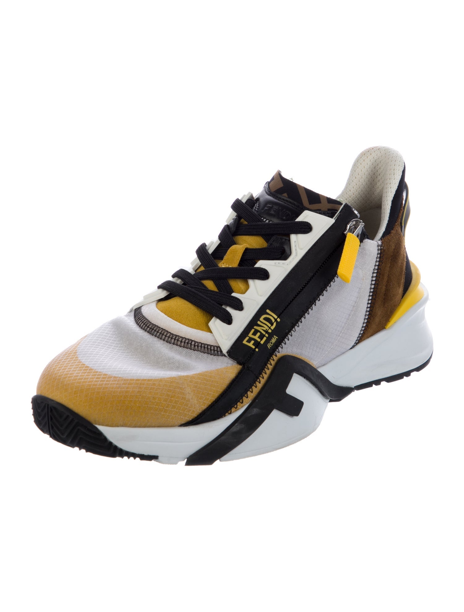 Fendi Zucca FF Logo Printed Sneakers