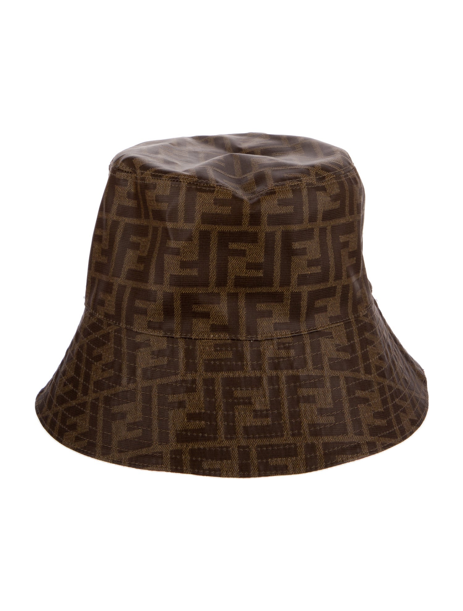 Fendi Patterned Bucket Hat