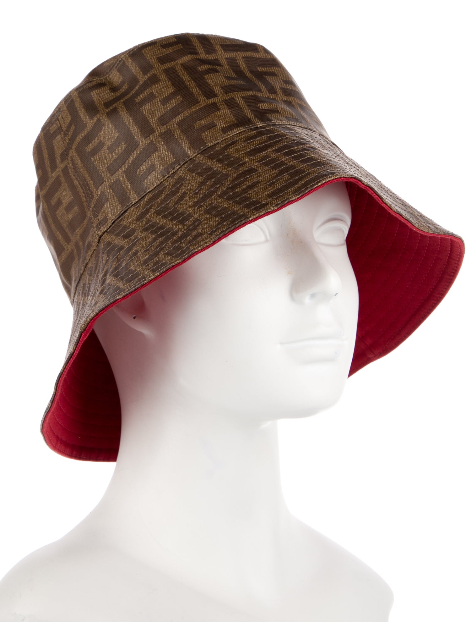 Fendi Patterned Bucket Hat