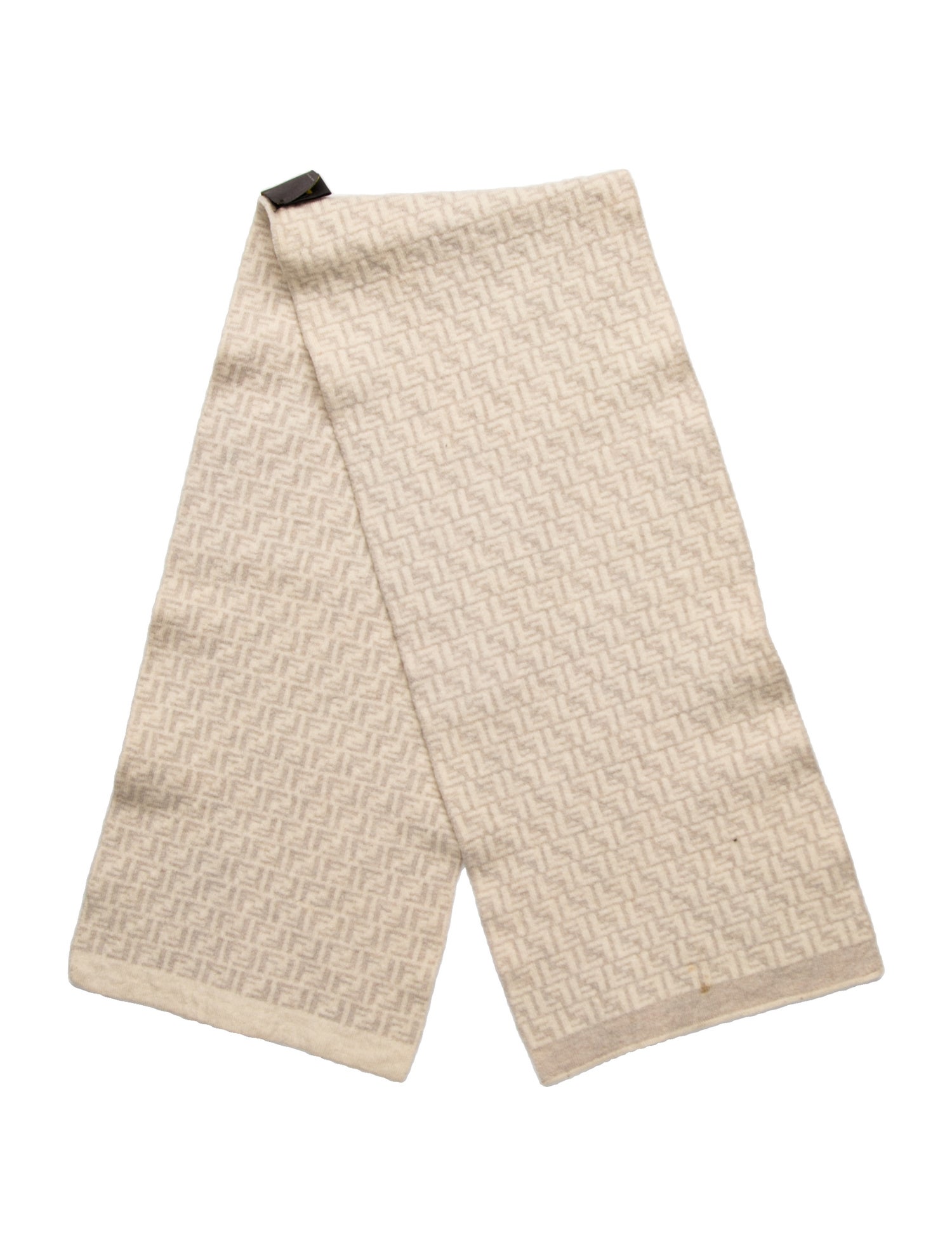 Fendi Wool Striped Scarf