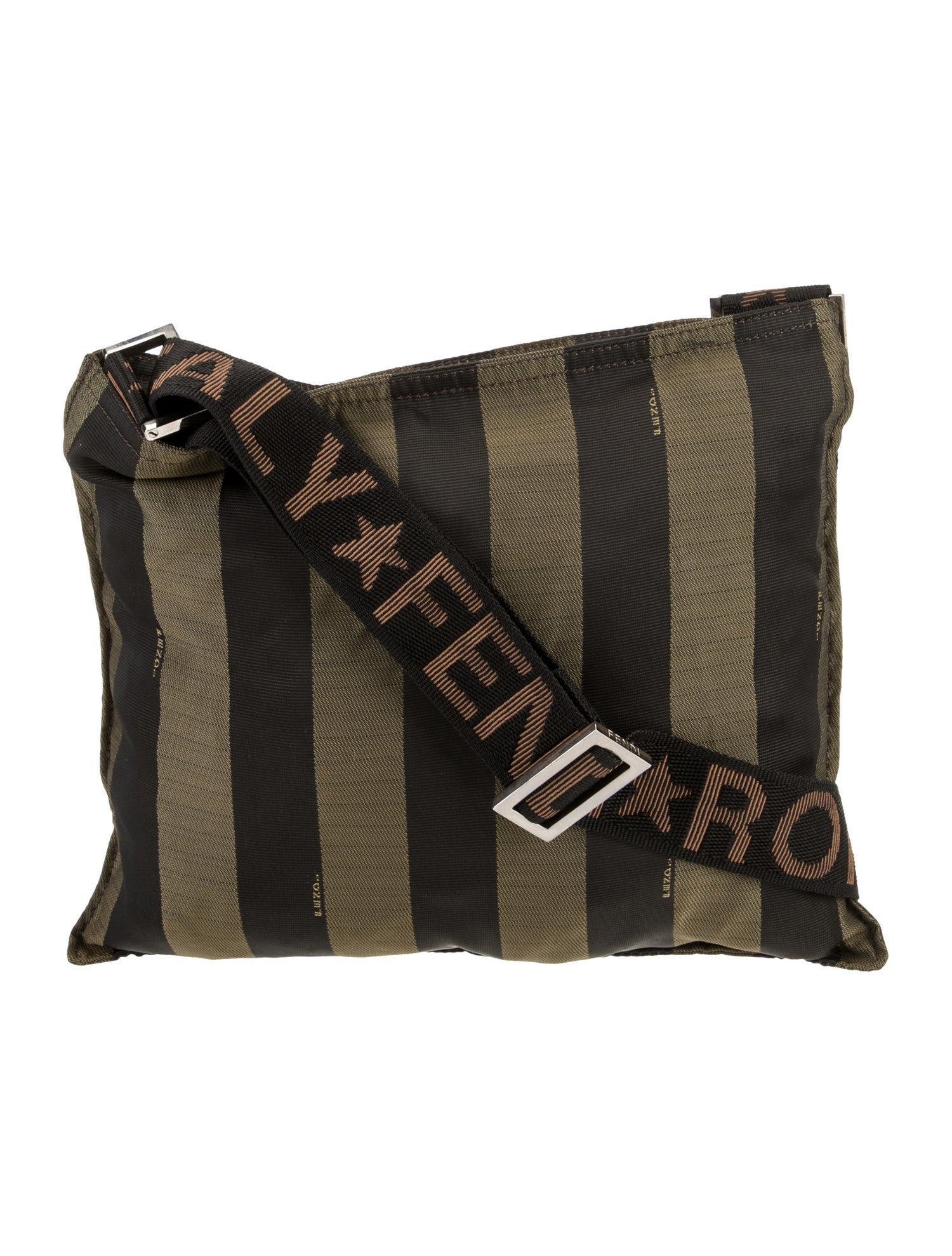 Fendi Pequin Messenger Bag