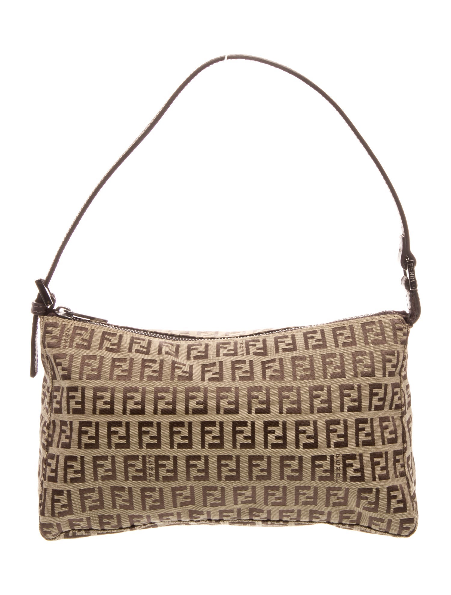 Fendi Zucchino FF Pochette Vintage