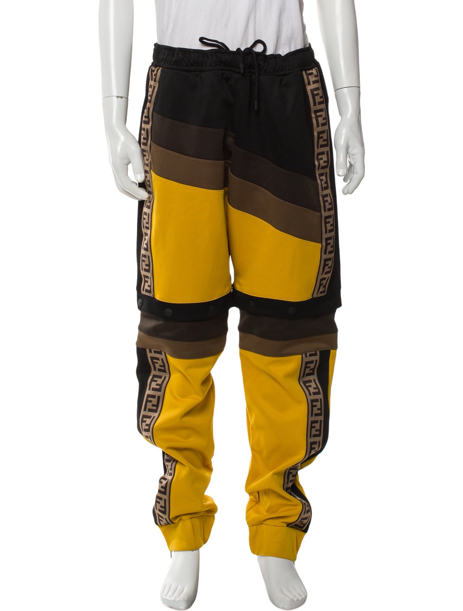 Fendi Zucca FF Logo Joggers