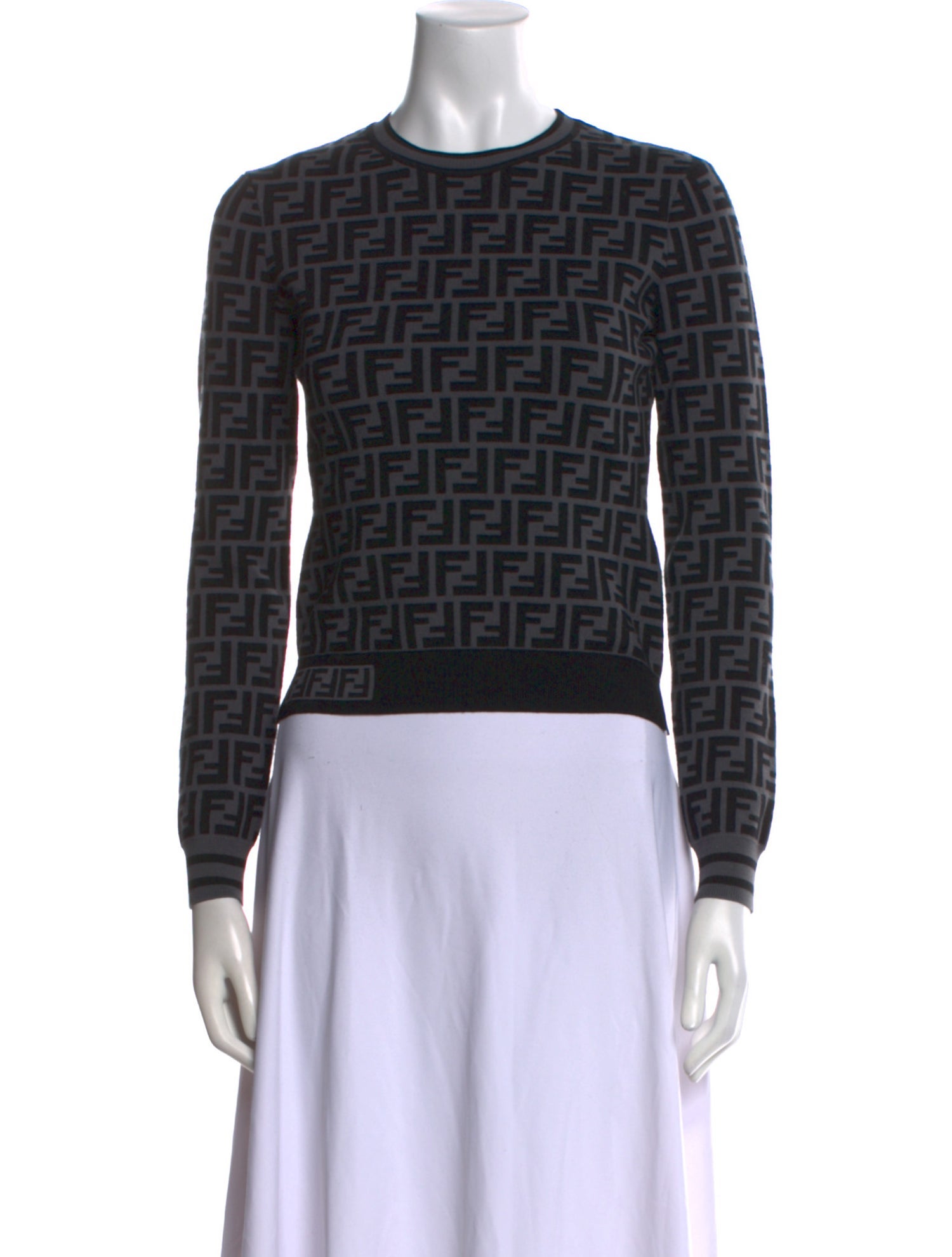 Fendi Cashmere Printed Sweater