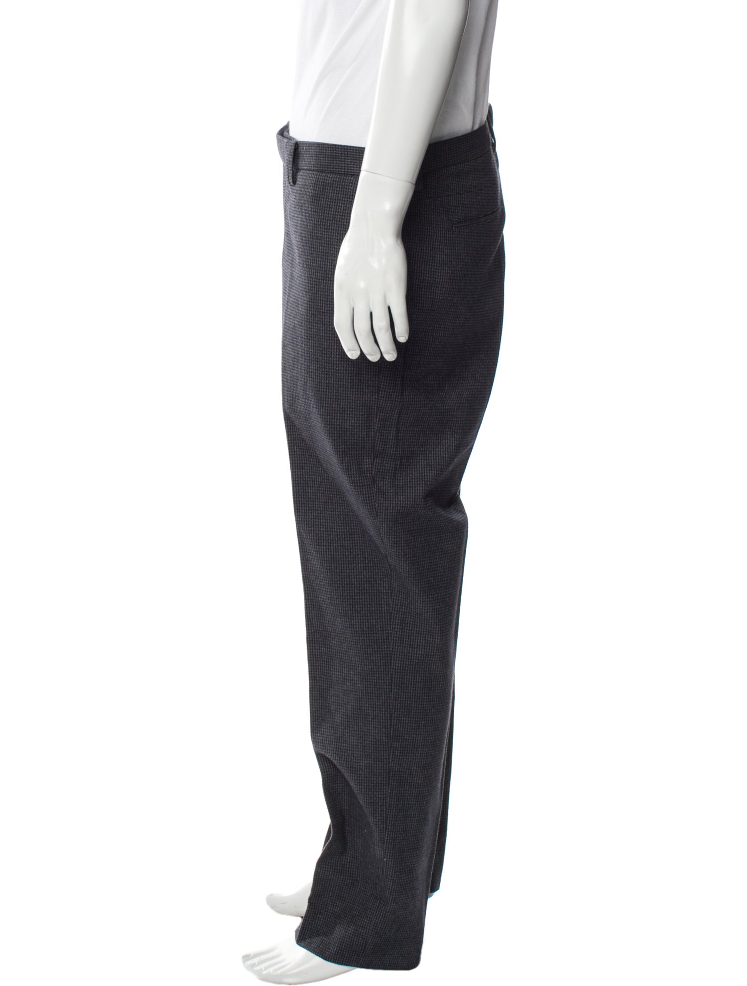 Fendi Plaid Print Pants