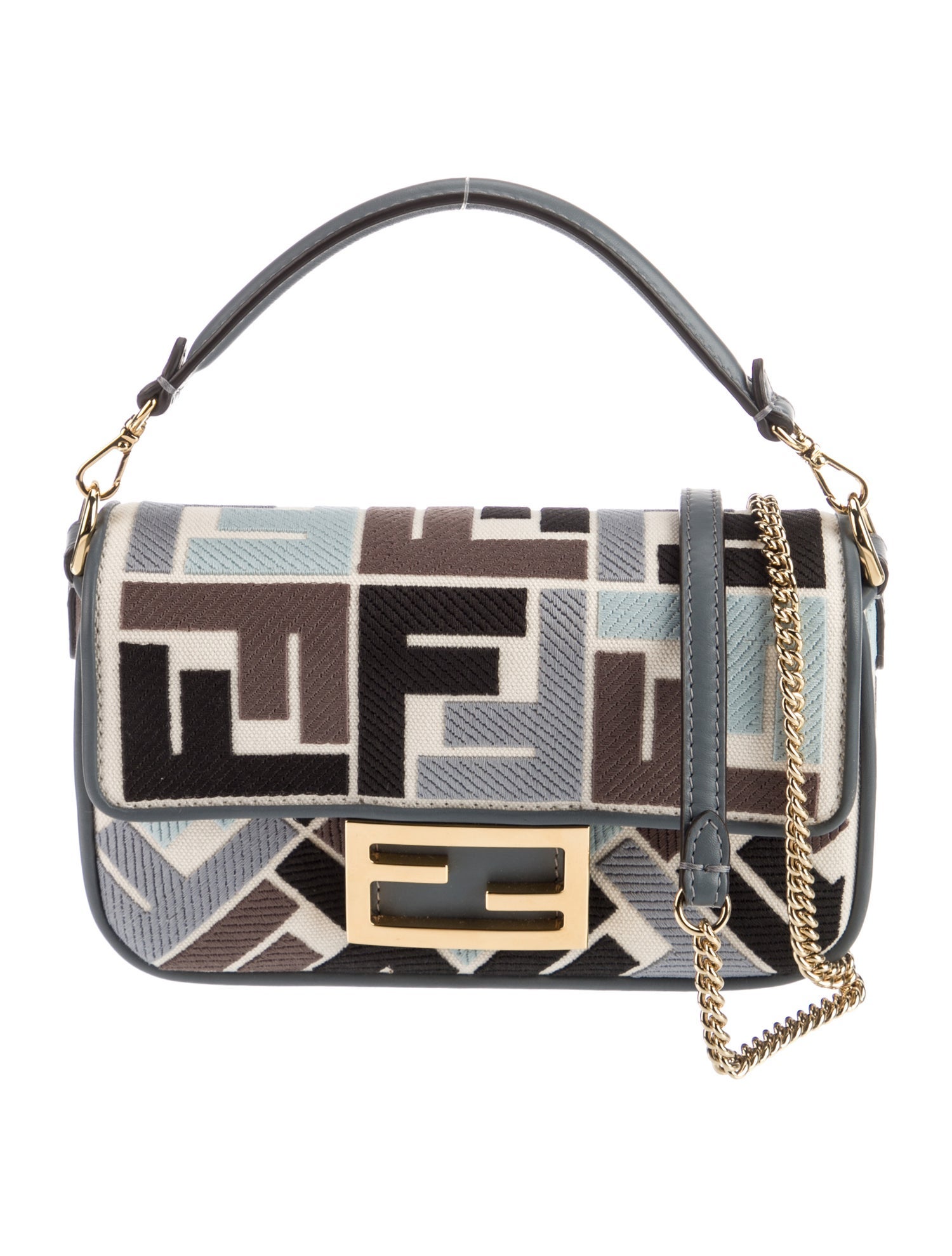Fendi Zucca FF Baguette Mini 2024