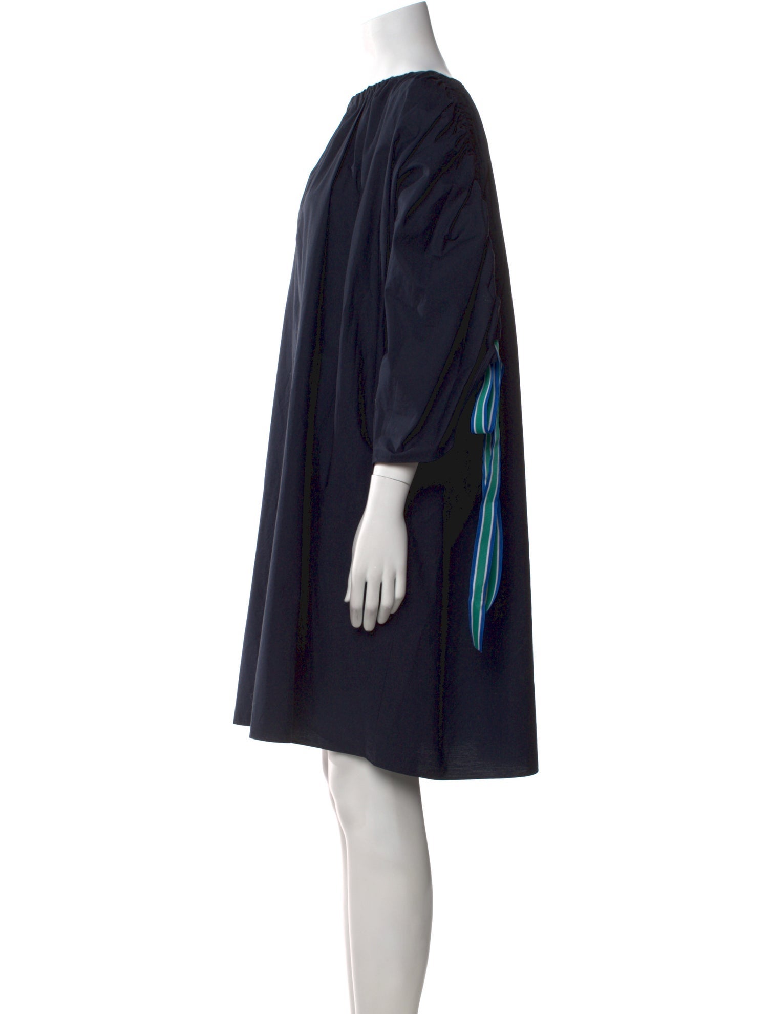 Fendi Bateau Neckline Mini Dress