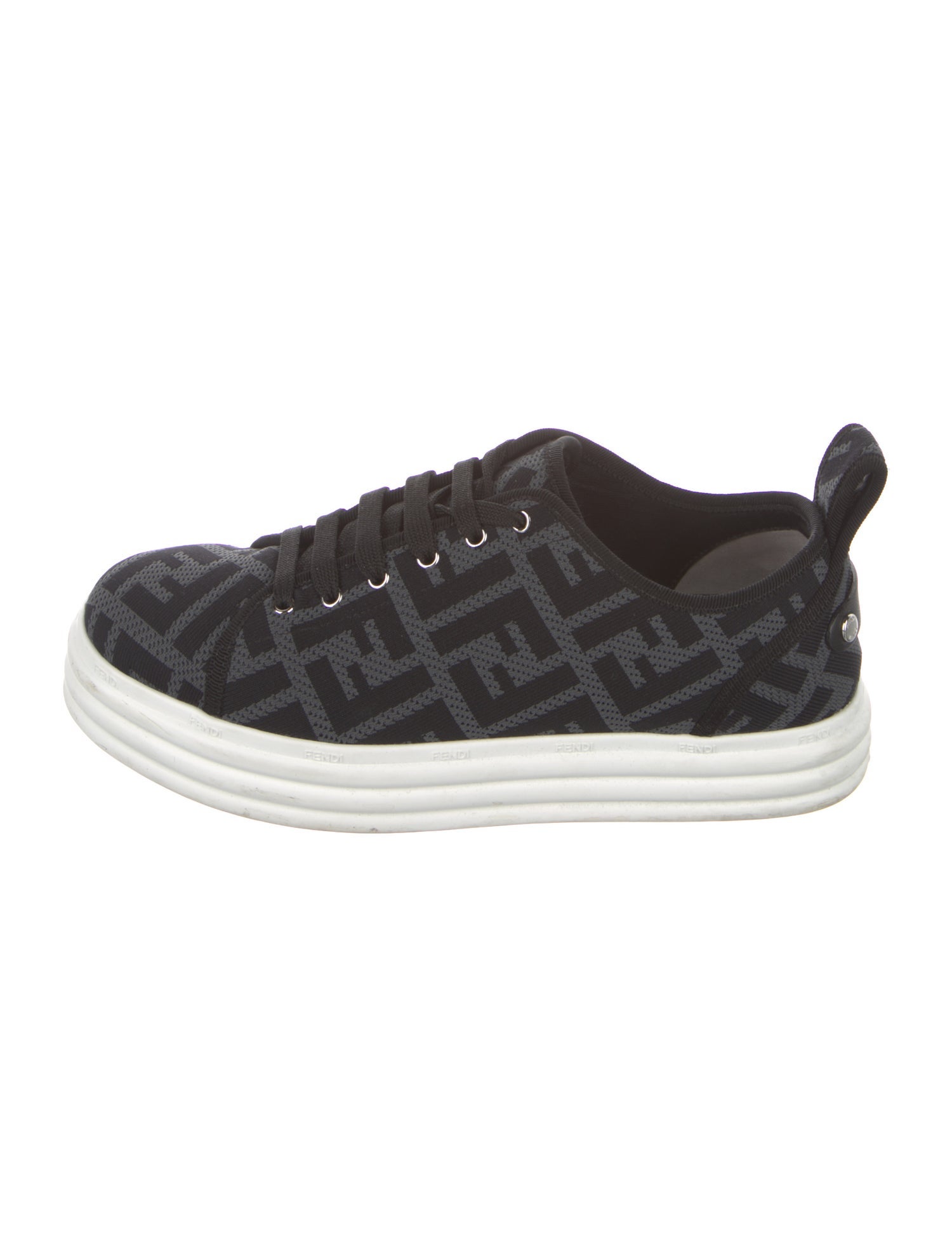 Fendi Zucca FF Logo Printed Sneakers
