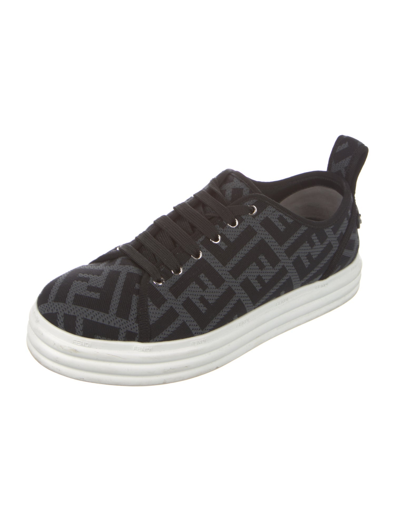 Fendi Zucca FF Logo Printed Sneakers