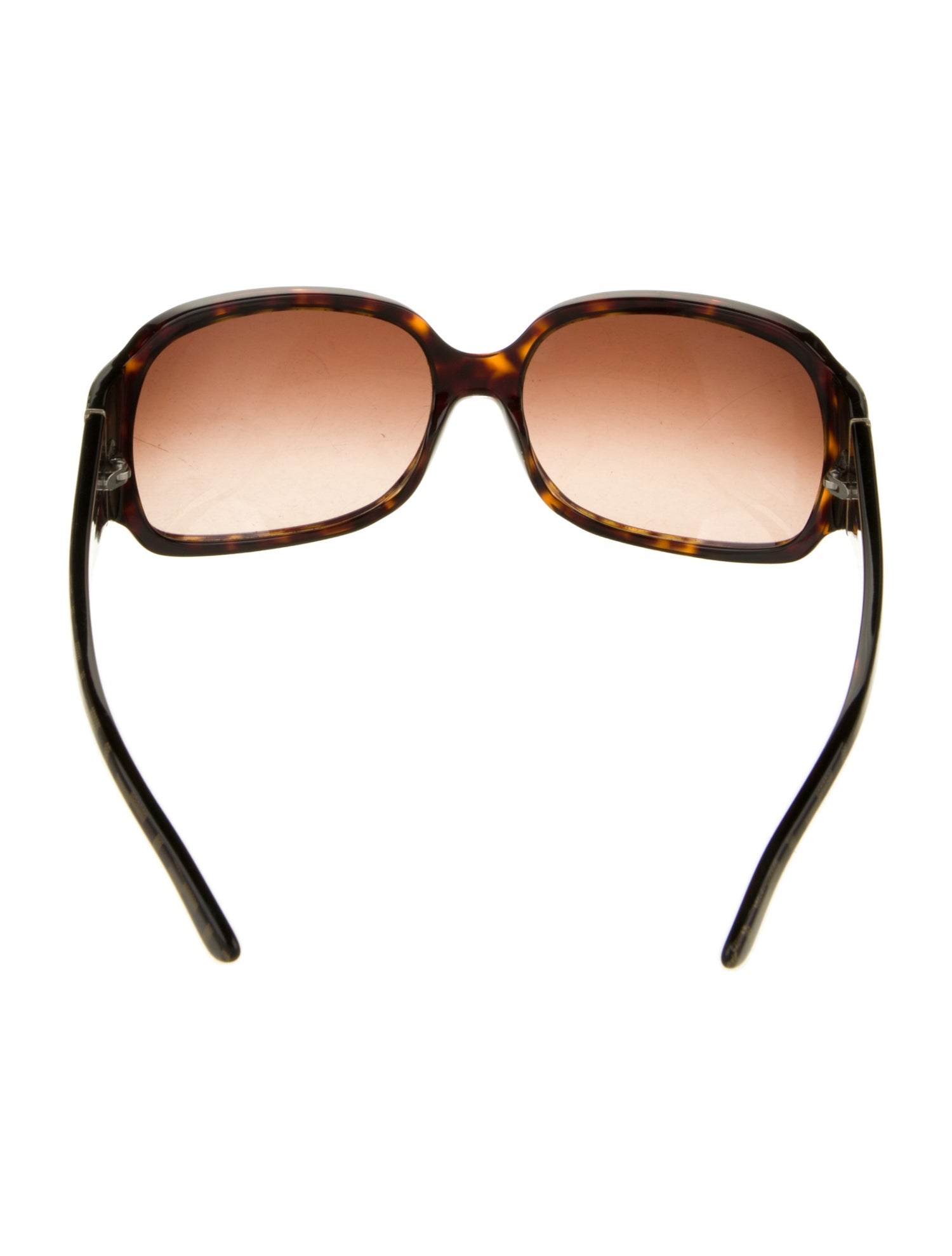 Fendi Zucca FF Logo Square Sunglasses