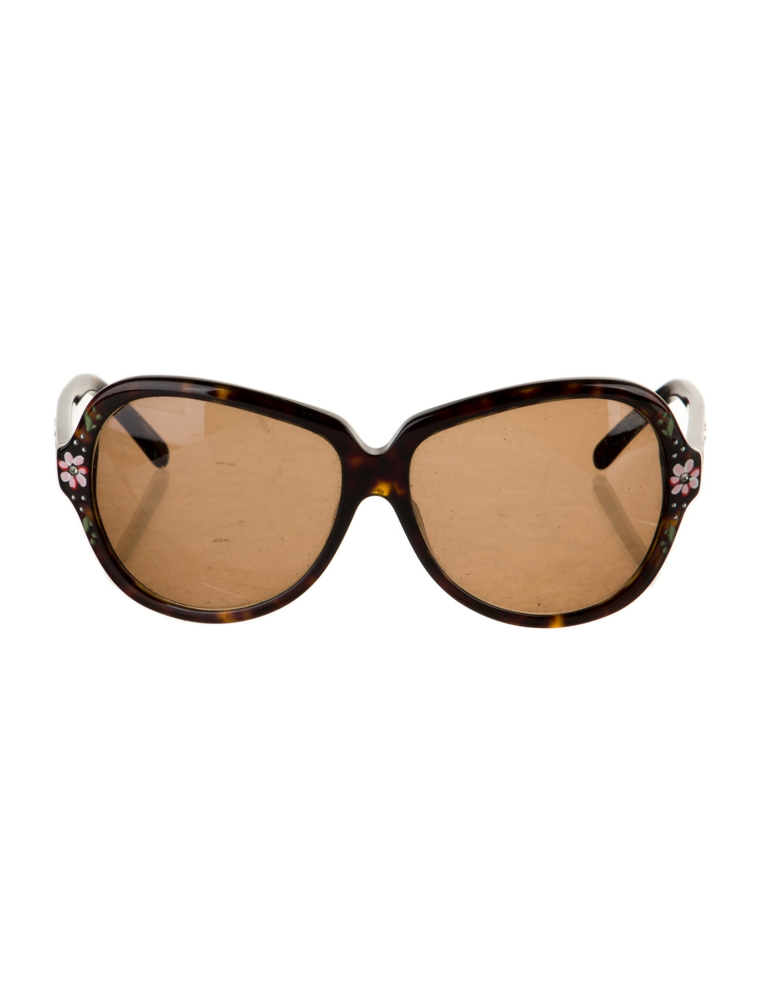 Fendi Zucca FF Logo Oversize Sunglasses