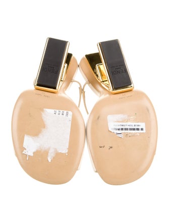 Fendi Leather Mules