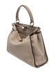 Fendi Leather Peekaboo Medium
