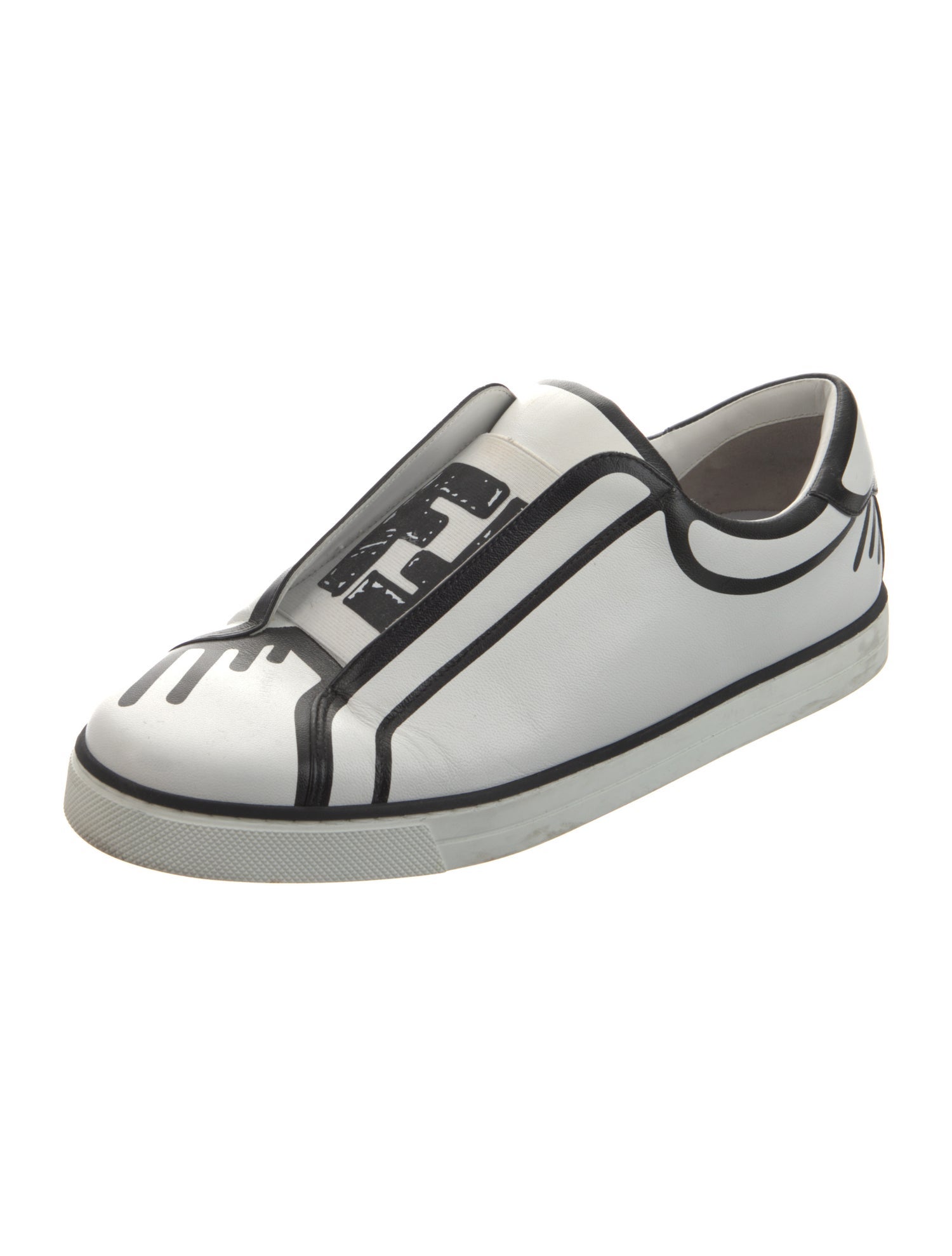 Fendi Leather Sneakers