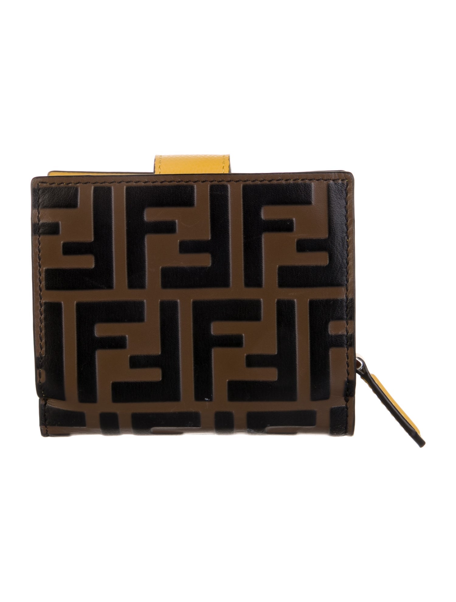 Fendi 2020 Zucca FF Logo Wallet