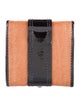 Fendi Leather Printed Compact Wallet