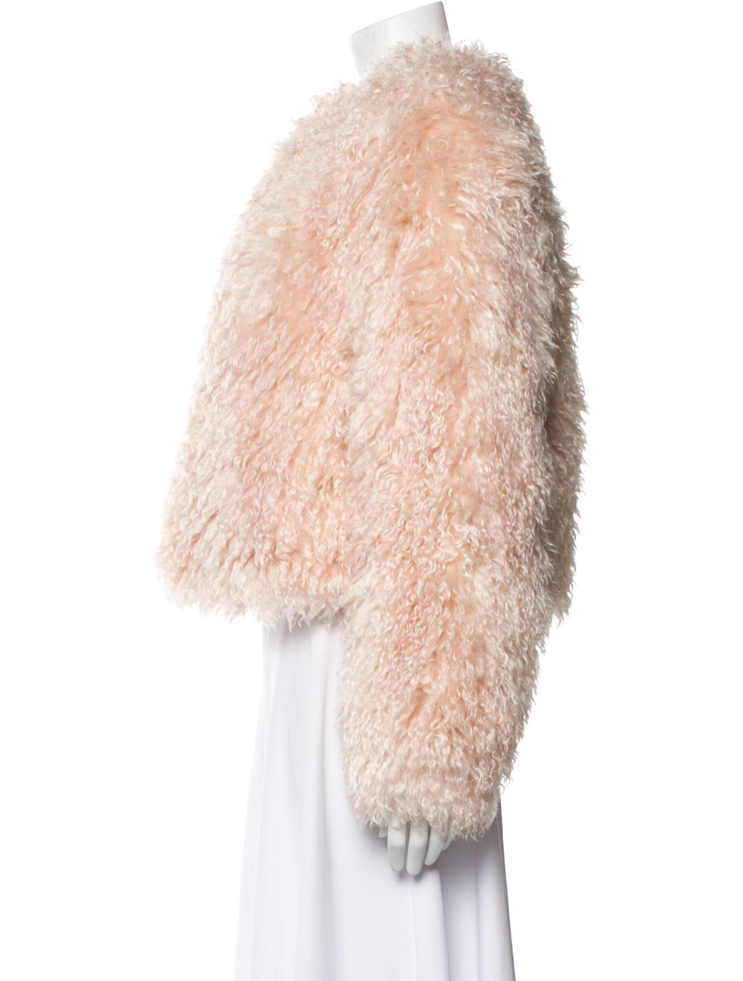 Fendi Mohair Faux Fur Jacket w/ Tags