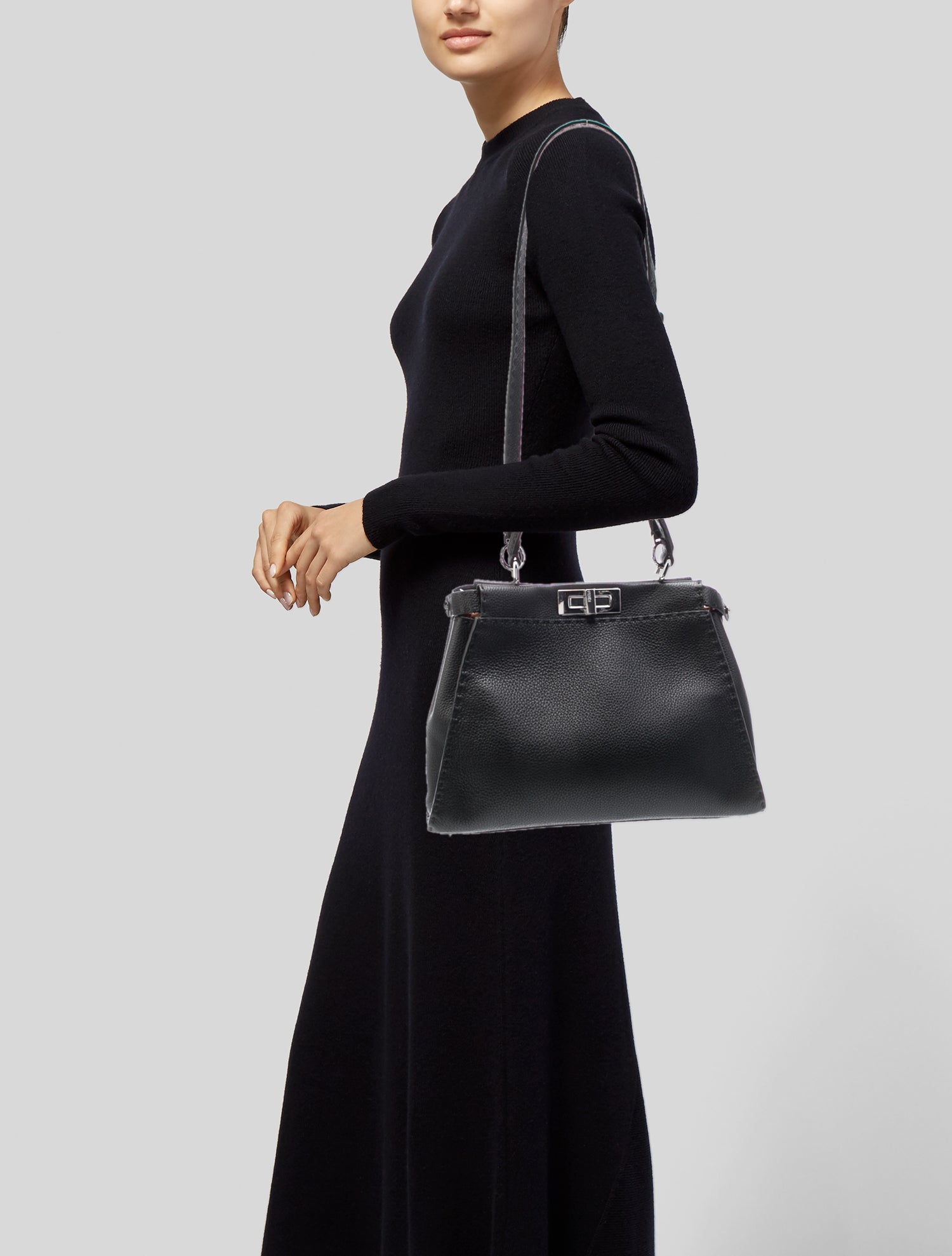 Fendi Leather Peekaboo