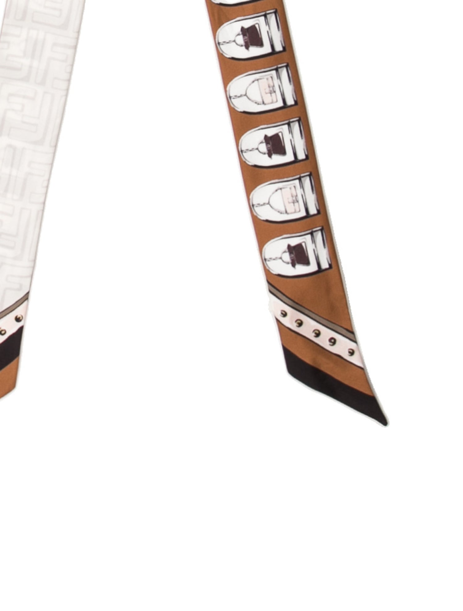 Fendi Silk Printed Bandana