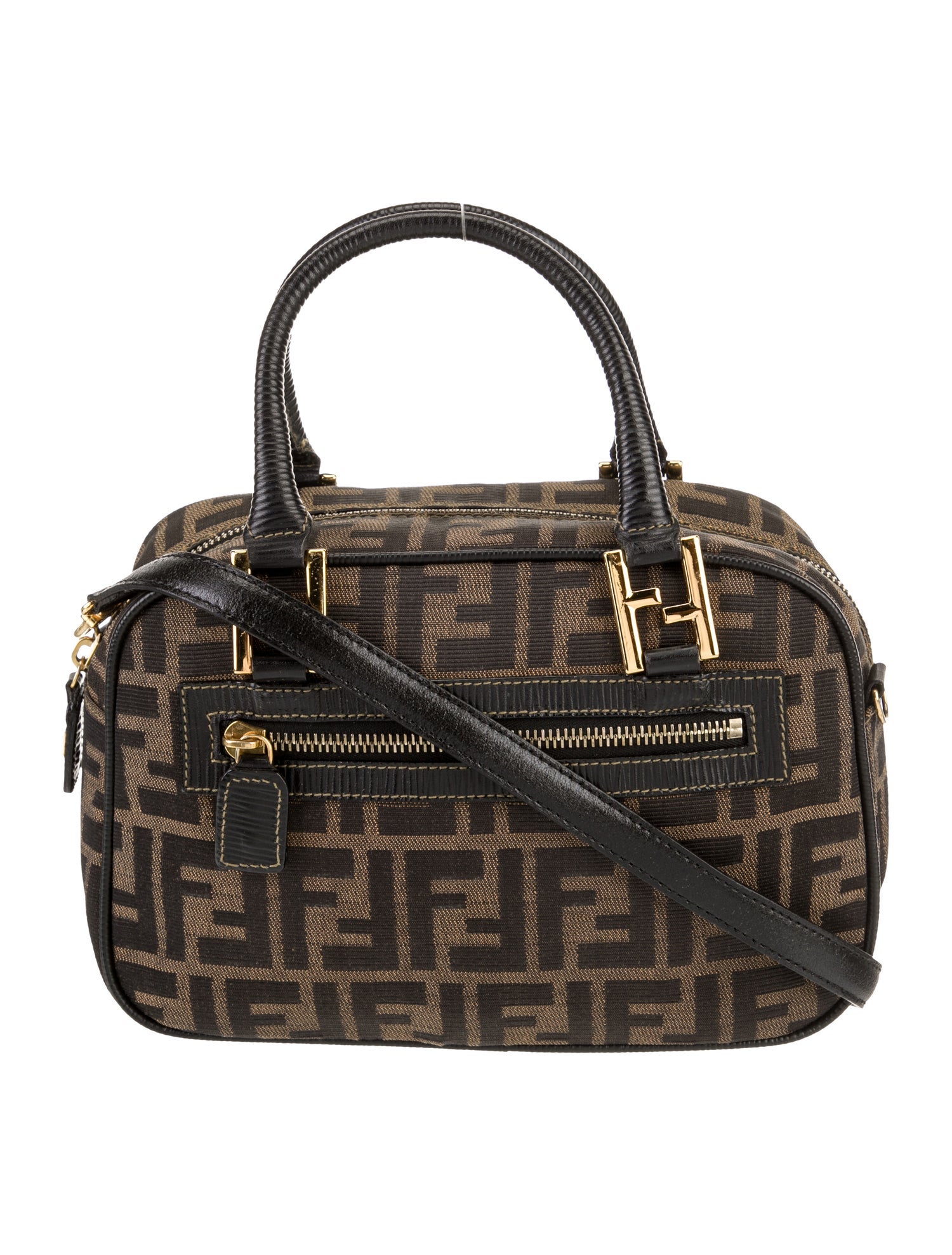 Fendi Canvas Shoulder Bag