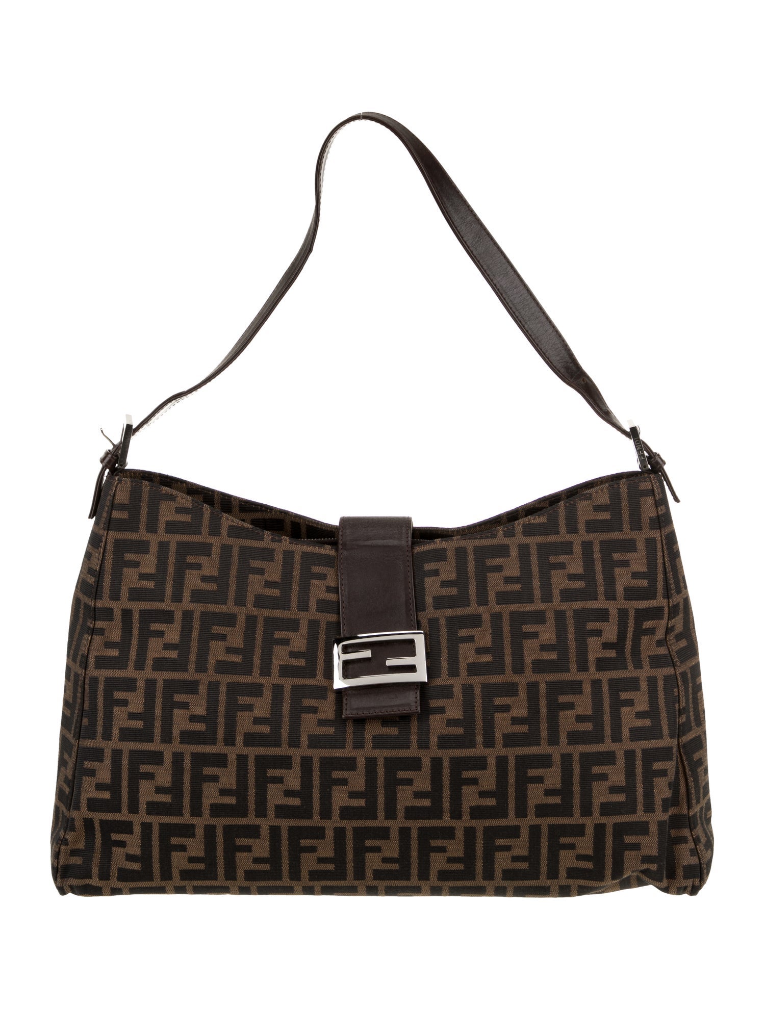 Fendi Zucca FF Shoulder Bag