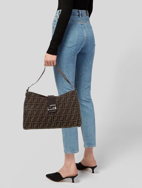 Fendi Zucca FF Shoulder Bag