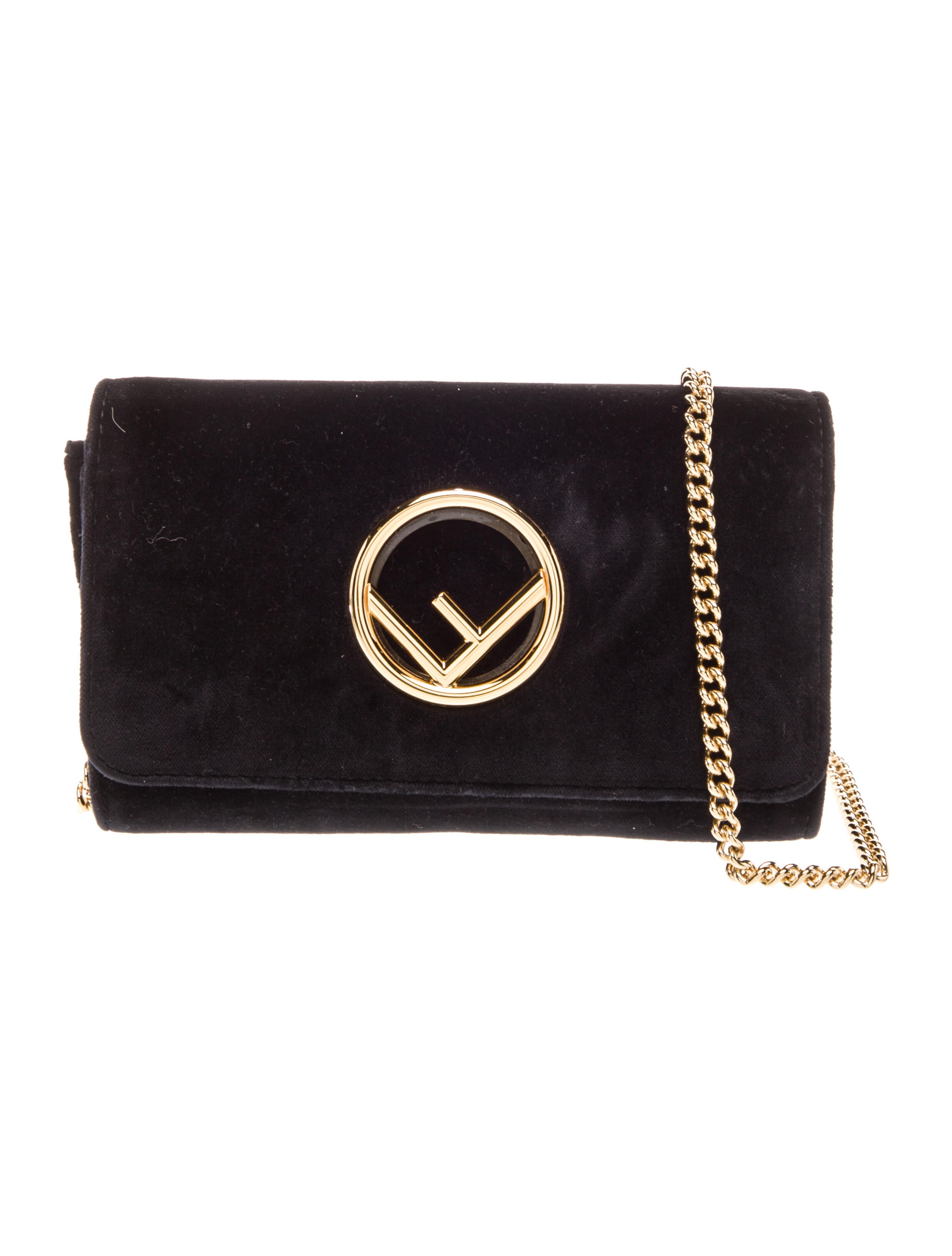 Fendi Velvet Bucket Bag