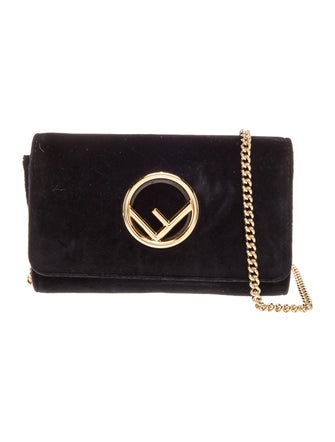 Fendi Velvet Bucket Bag