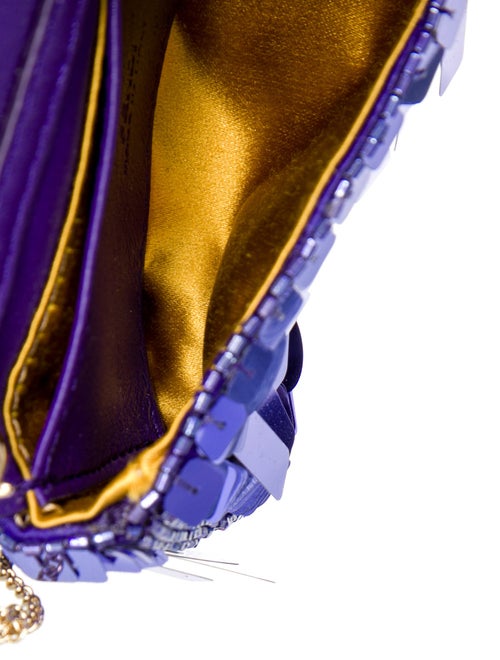 Fendi Sequins Baguette Charm Nano 2022