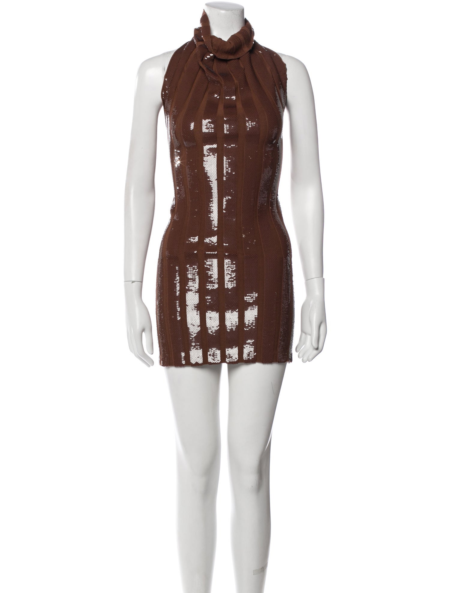 Fendi Wool Mini Dress