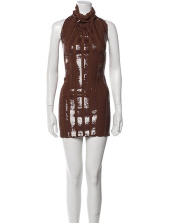 Fendi Wool Mini Dress