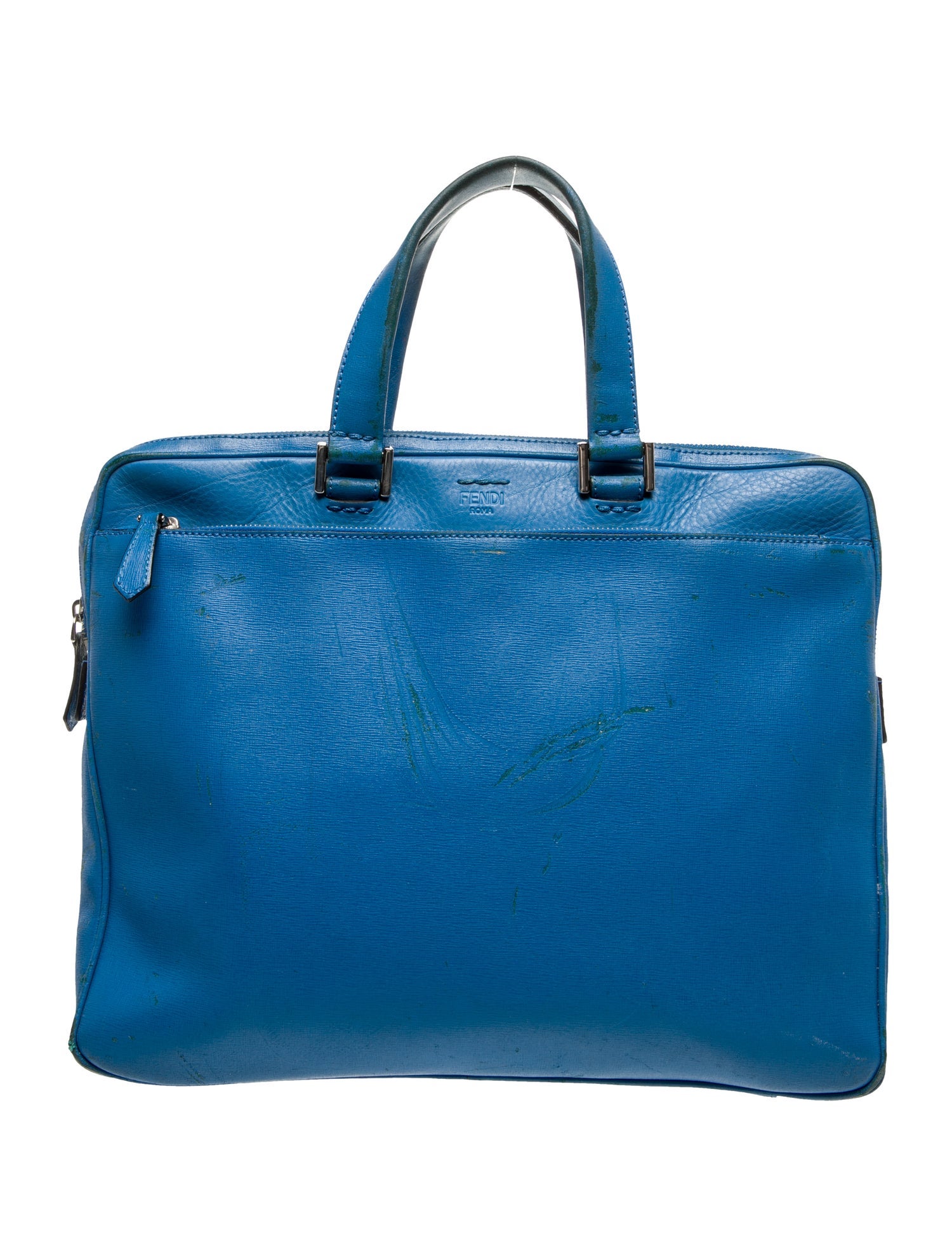 Fendi Leather Top Handle Bag