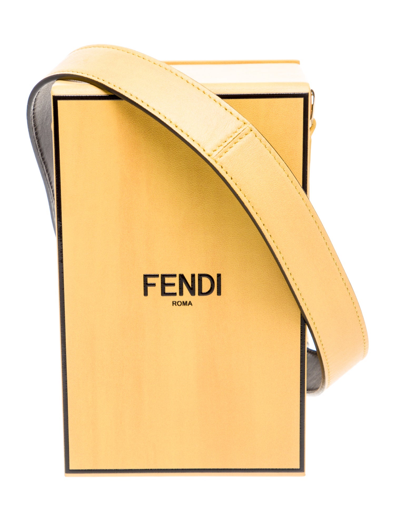 Fendi Leather Vertical Box Bag w/ Tags