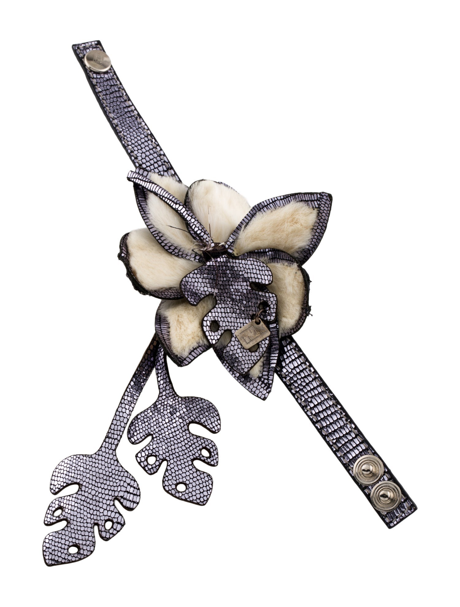 Fendi Fur Wrap Bracelet