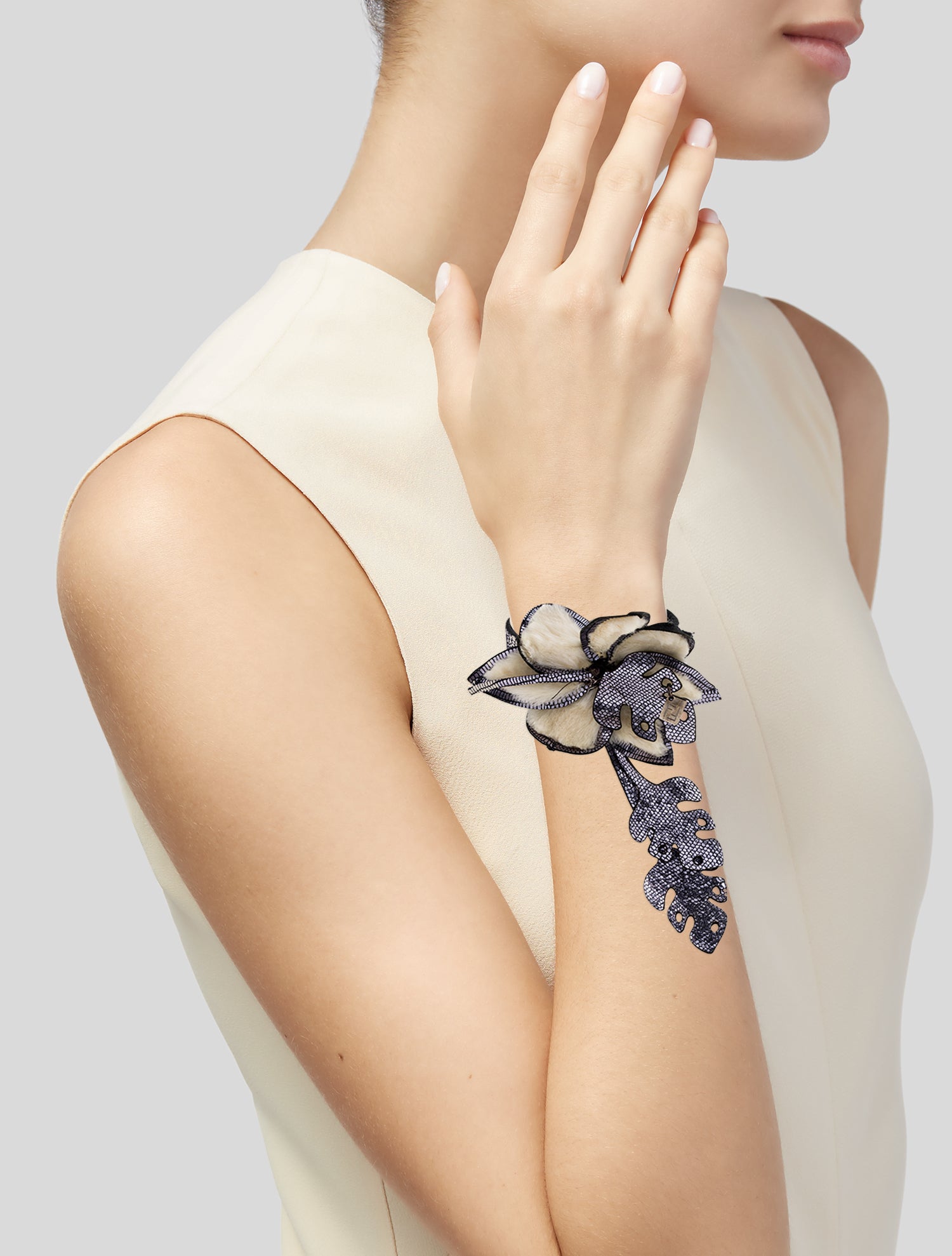 Fendi Fur Wrap Bracelet