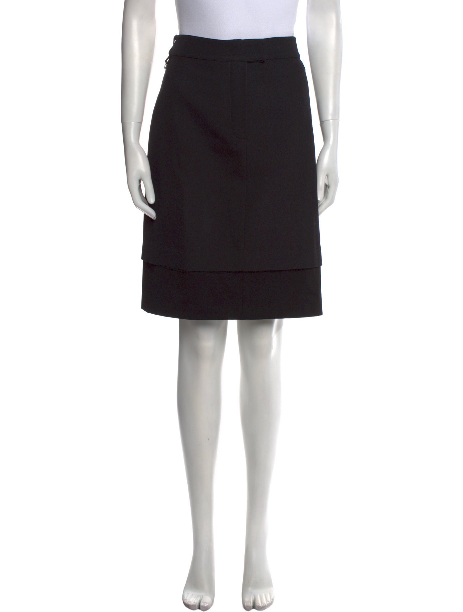 Fendi Wool Knee-Length Skirt w/ Tags