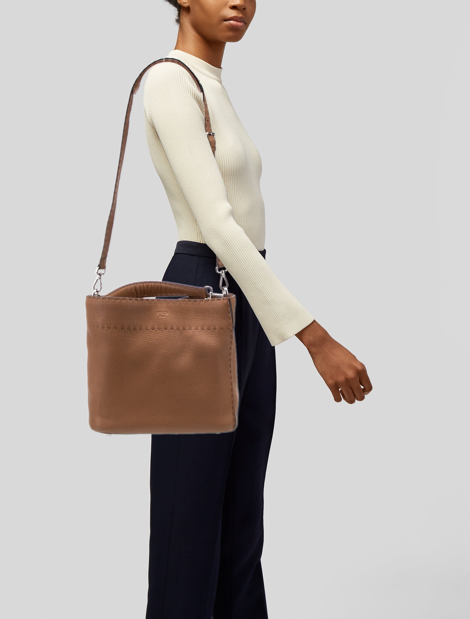 Fendi Leather Selleria