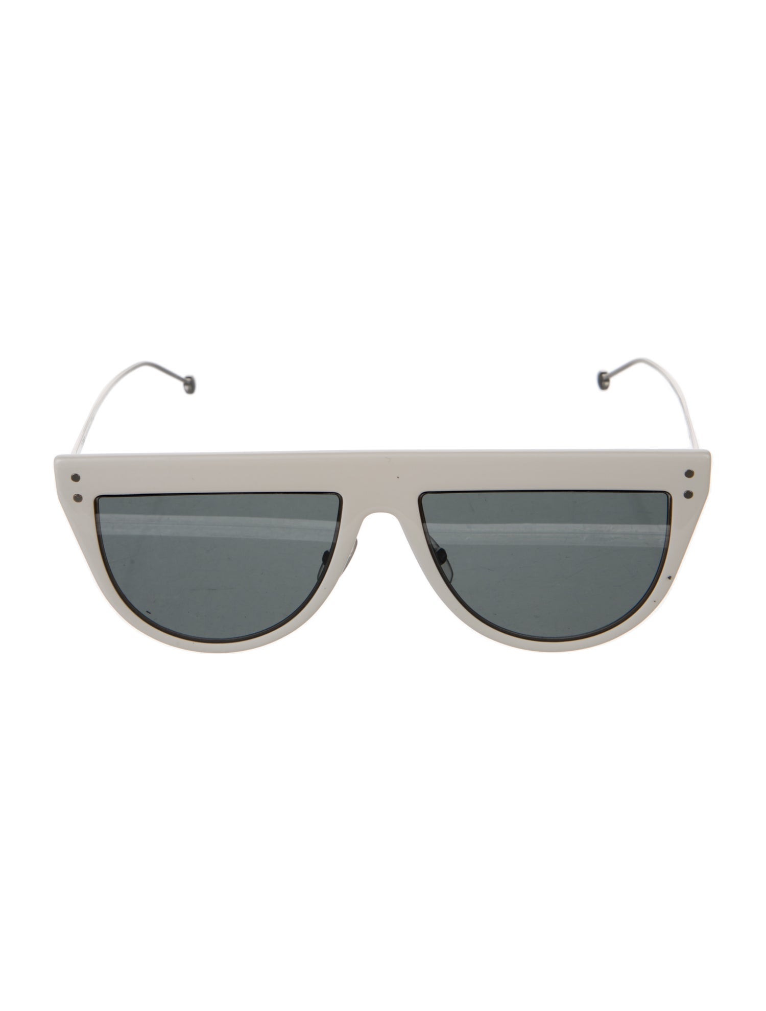 Fendi Aviator Mirrored Sunglasses