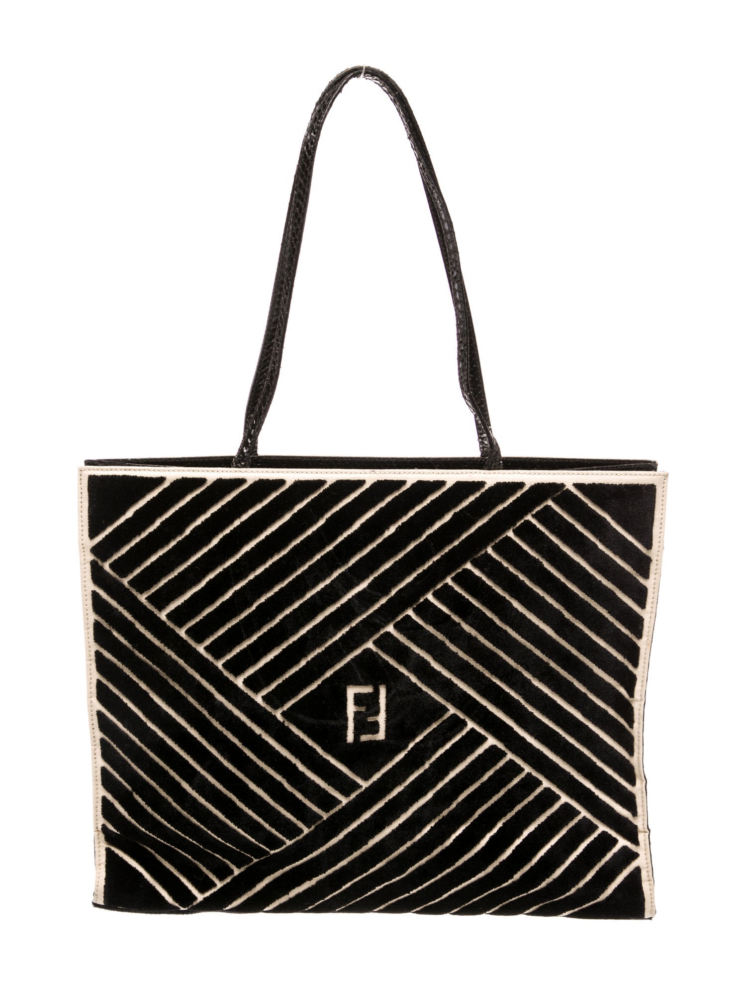 Fendi Velvet Messenger Bag Vintage
