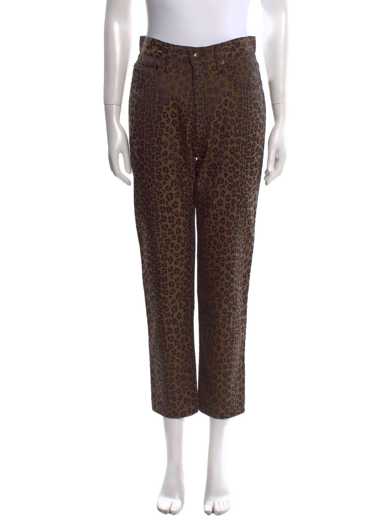 Fendi Vintage Straight Leg Pants