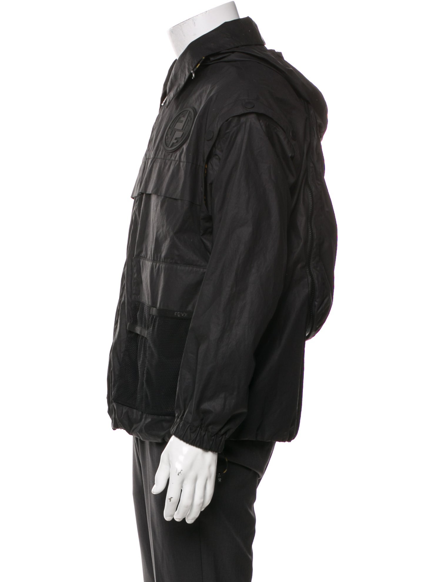 Fendi Superbugs Motif Utility Jacket