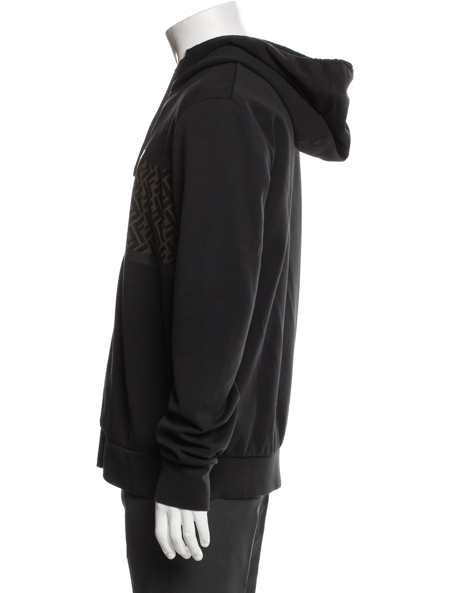 Fendi Zucca FF Logo Printed Hoodie