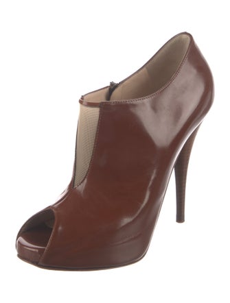 Fendi Leather T-Strap Pumps