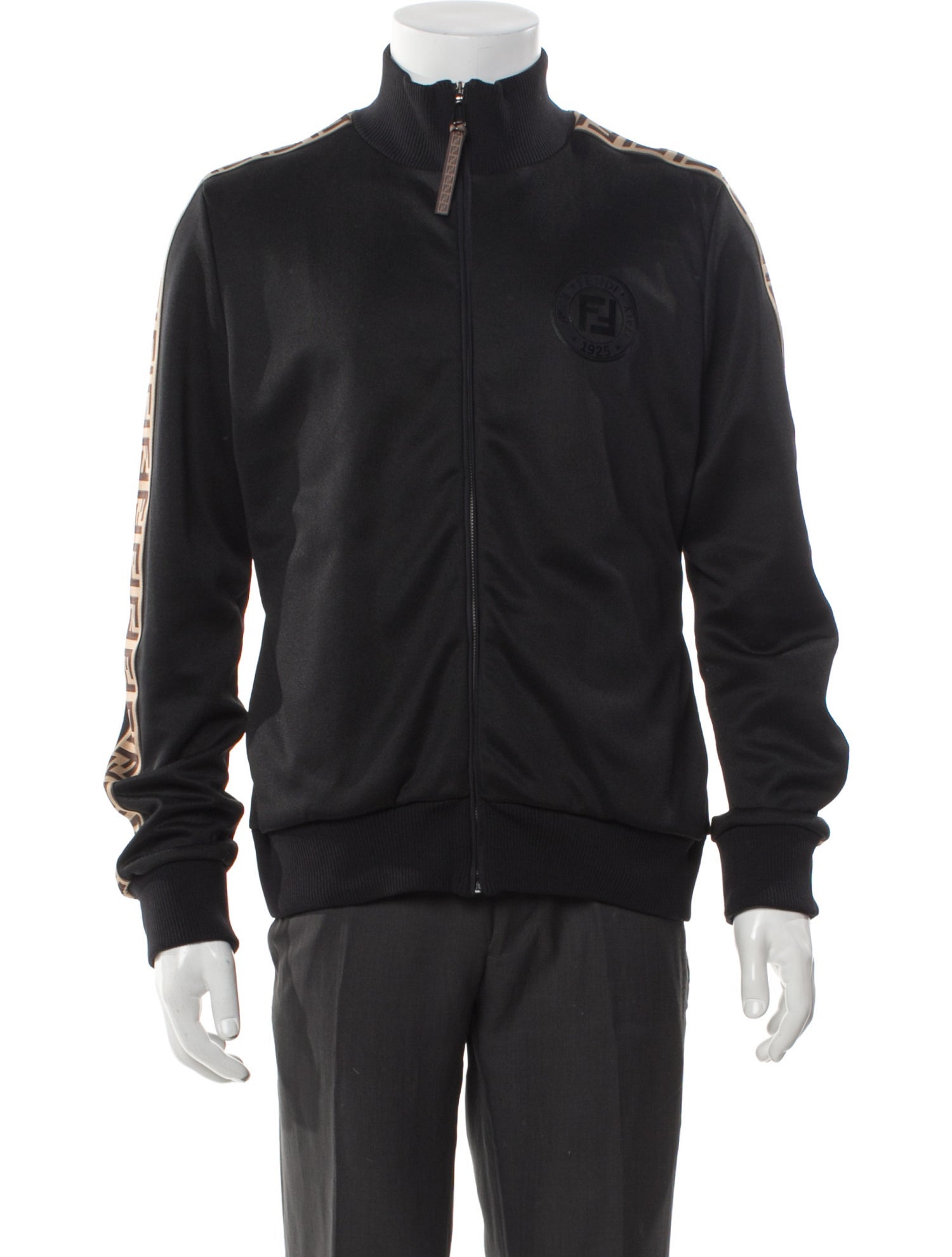 Fendi Zucca FF Logo Coat